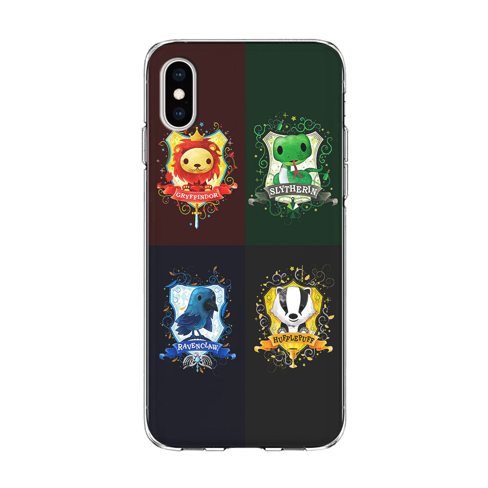 Cute Harry Potter Art iPhone Xs Case