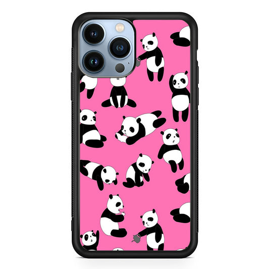 Cute Panda iPhone 14 Pro Max Case