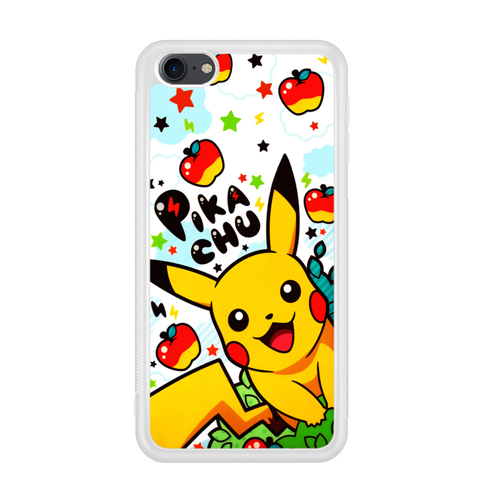 Cute Pikachu and Apple iPod Touch 6 Case