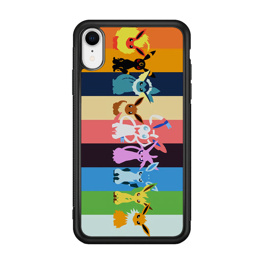 Cute Pokemon Evolutions iPhone XR Case