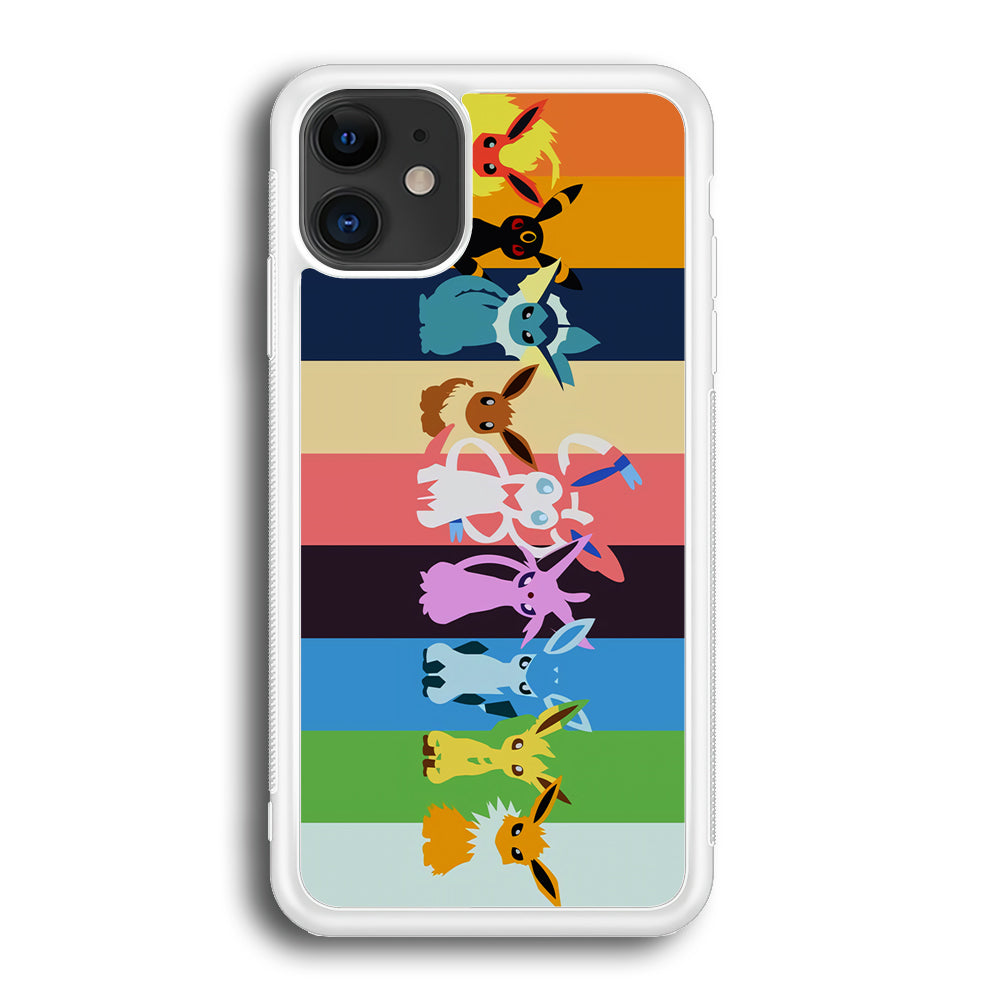 Cute Pokemon Evolutions iPhone 12 Mini Case