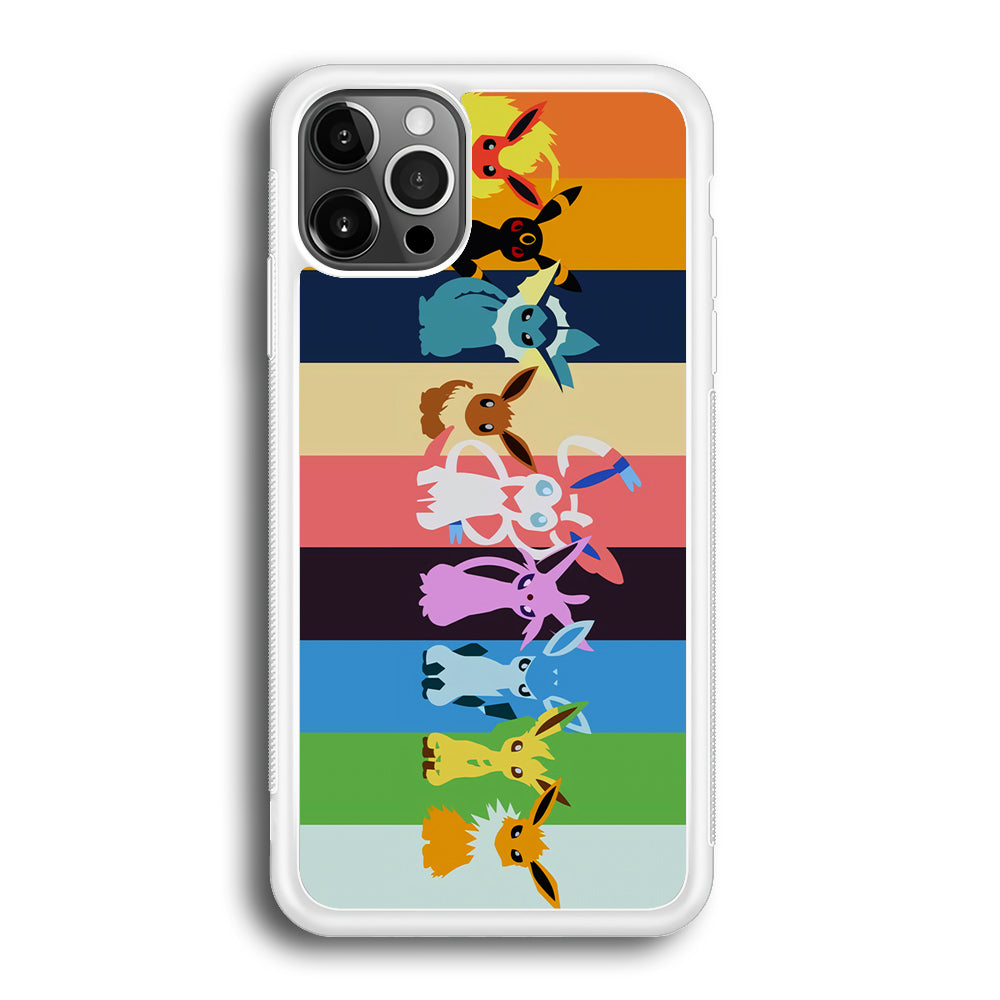 Cute Pokemon Evolutions iPhone 12 Pro Case