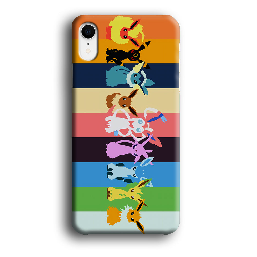 Cute Pokemon Evolutions iPhone XR Case