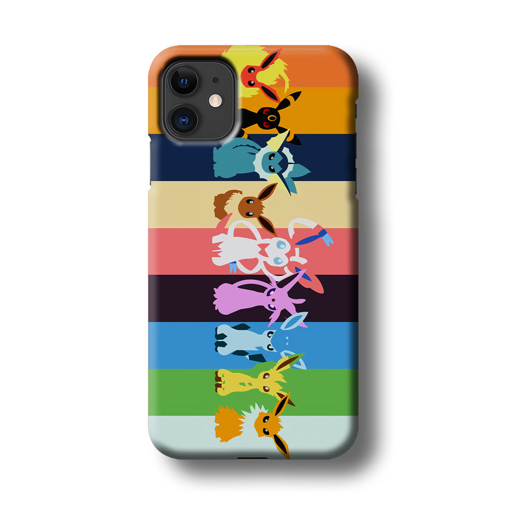 Cute Pokemon Evolutions iPhone 11 Case