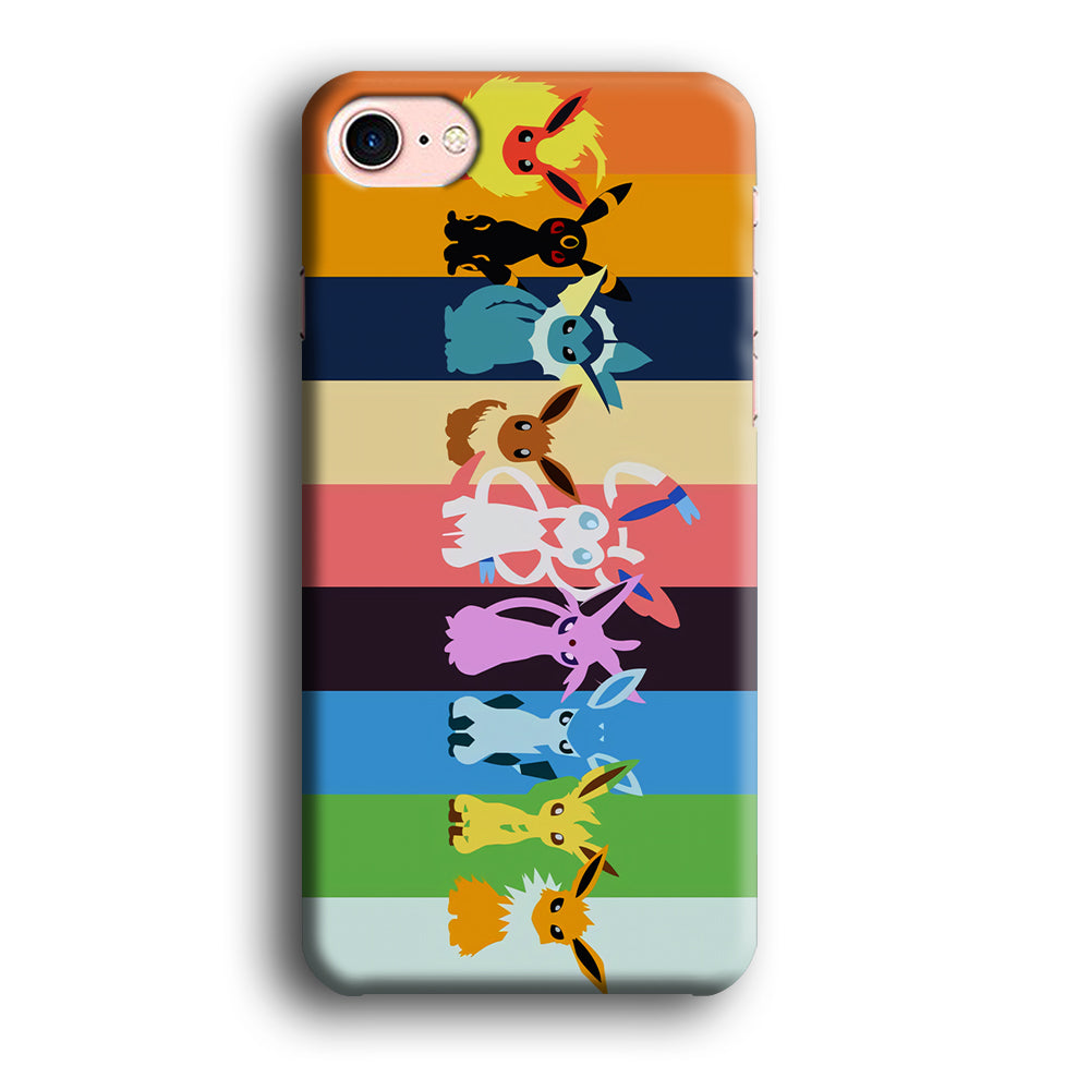 Cute Pokemon Evolutions iPhone SE 3 2022 Case