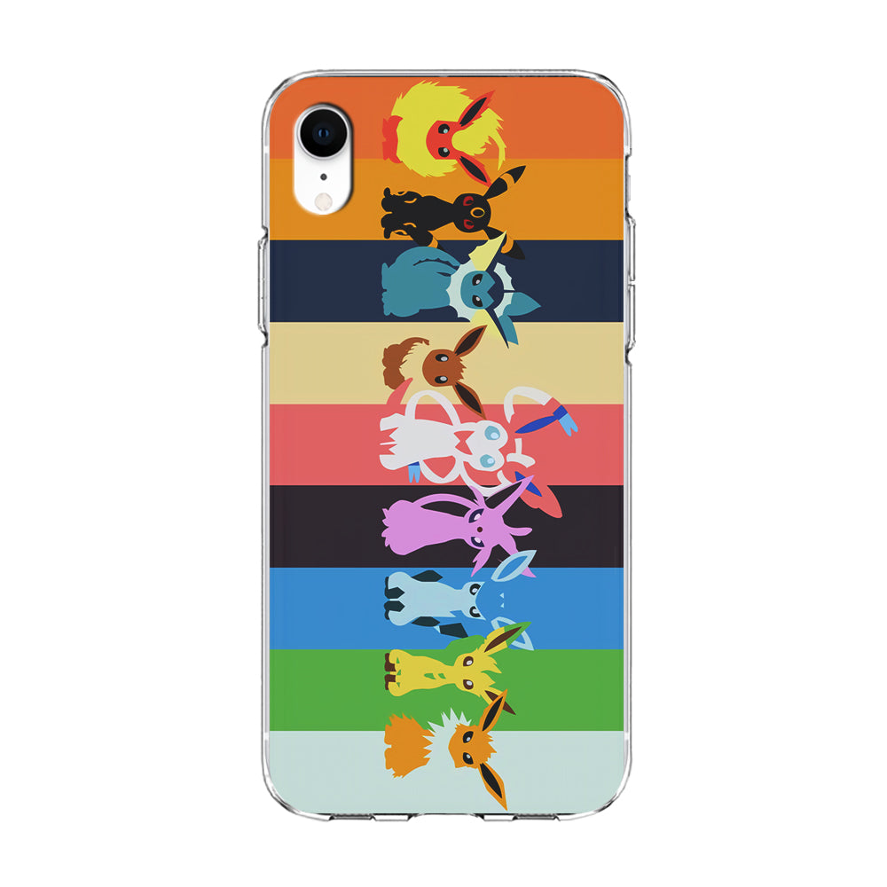 Cute Pokemon Evolutions iPhone XR Case