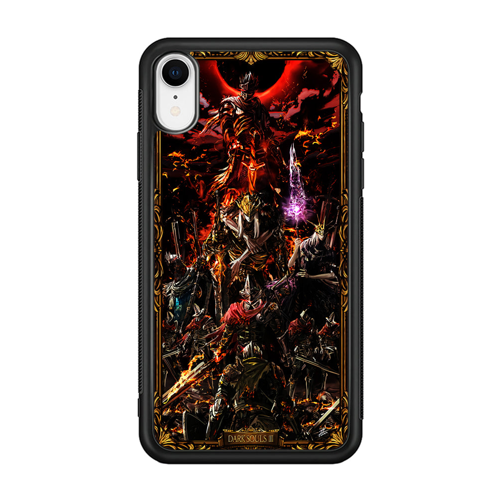 Dark Souls III Poster iPhone XR Case