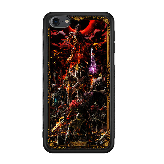 Dark Souls III Poster iPod Touch 6 Case-Phone Case-Rubber White (2D Case)-Altracase