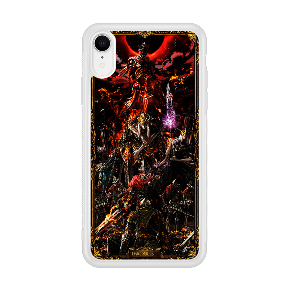 Dark Souls III Poster iPhone XR Case