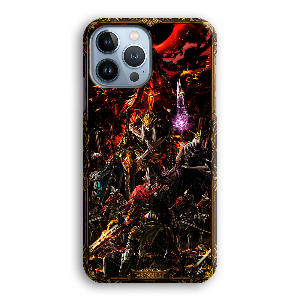 Dark Souls III Poster iPhone 13 Pro Case