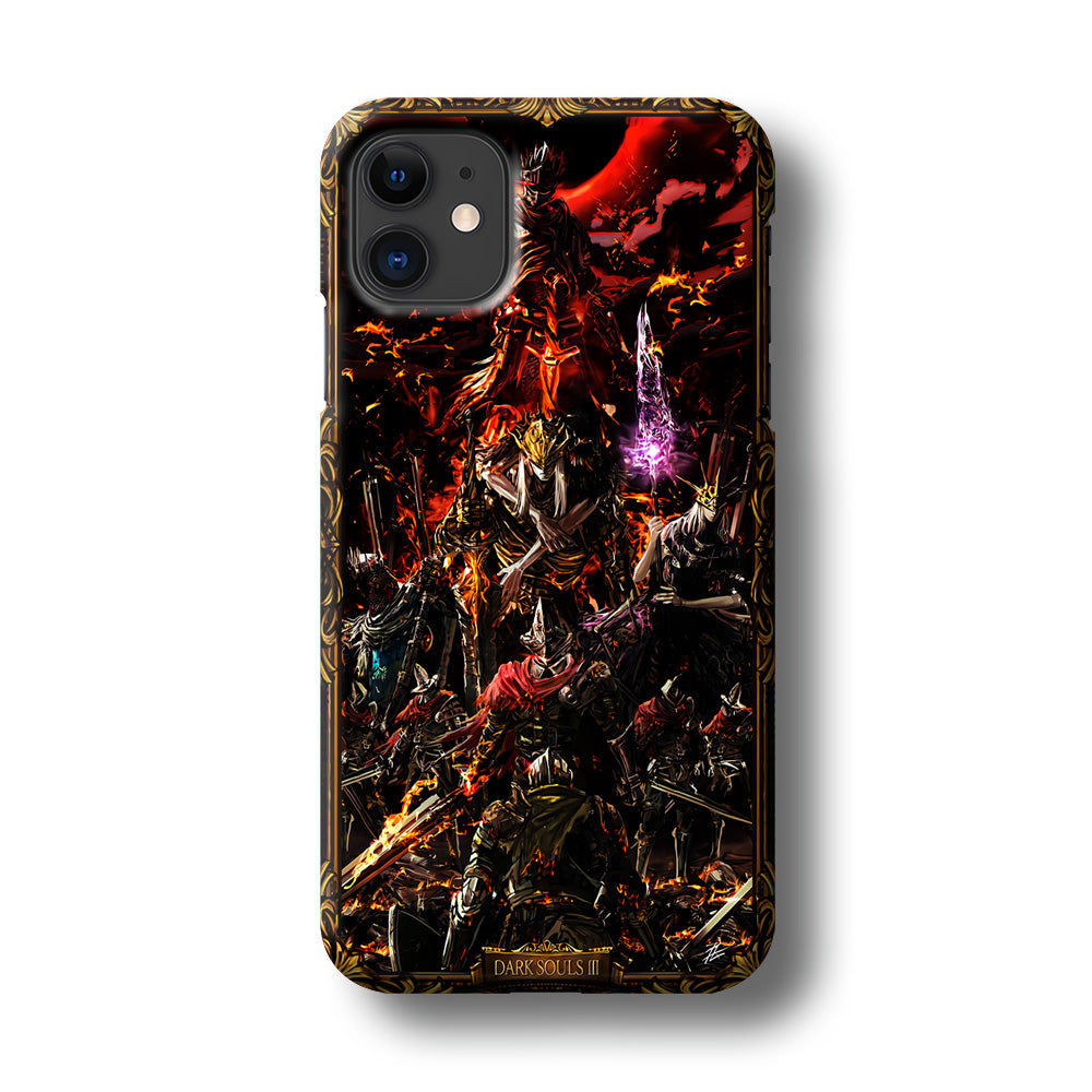 Dark Souls III Poster iPhone 11 Case