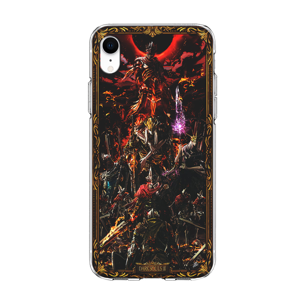 Dark Souls III Poster iPhone XR Case