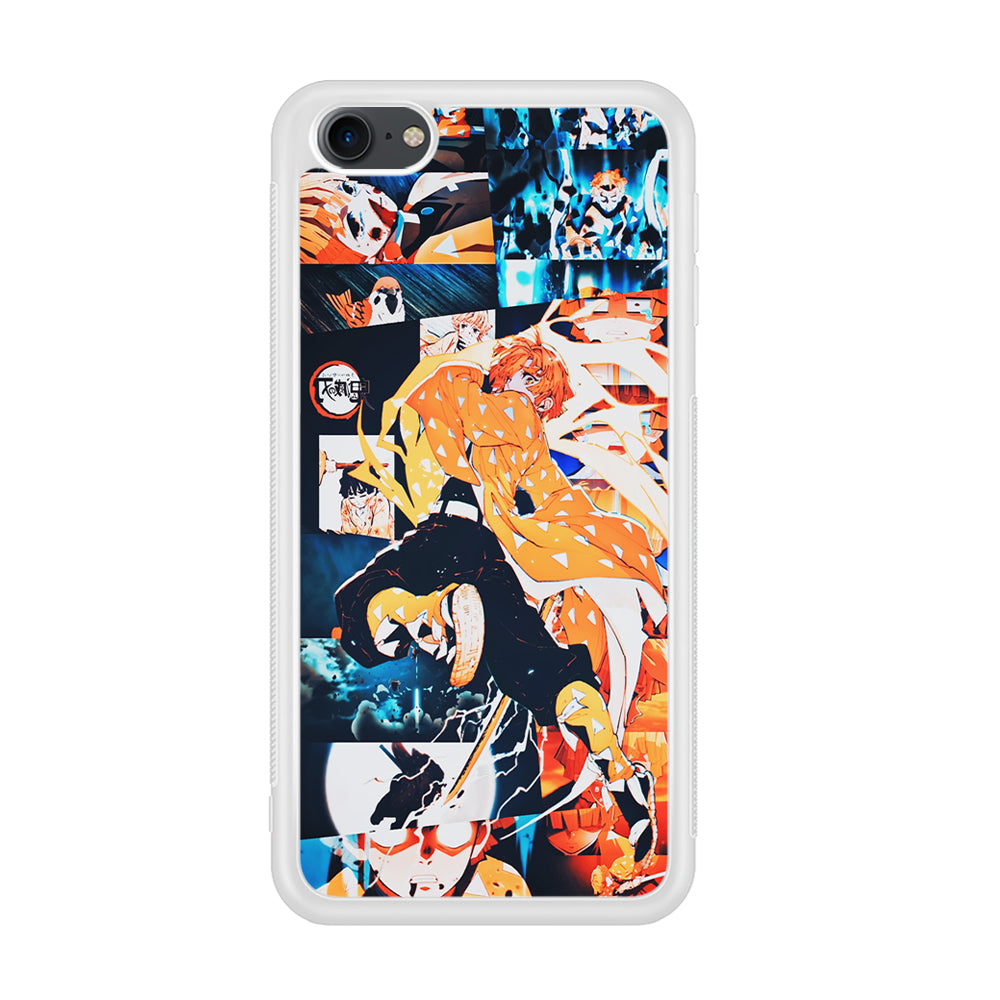 Demon Slayer Zenitsu Aesthetic iPod Touch 6 Case