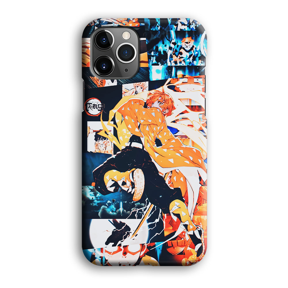 Demon Slayer Zenitsu Aesthetic iPhone 12 Pro Case