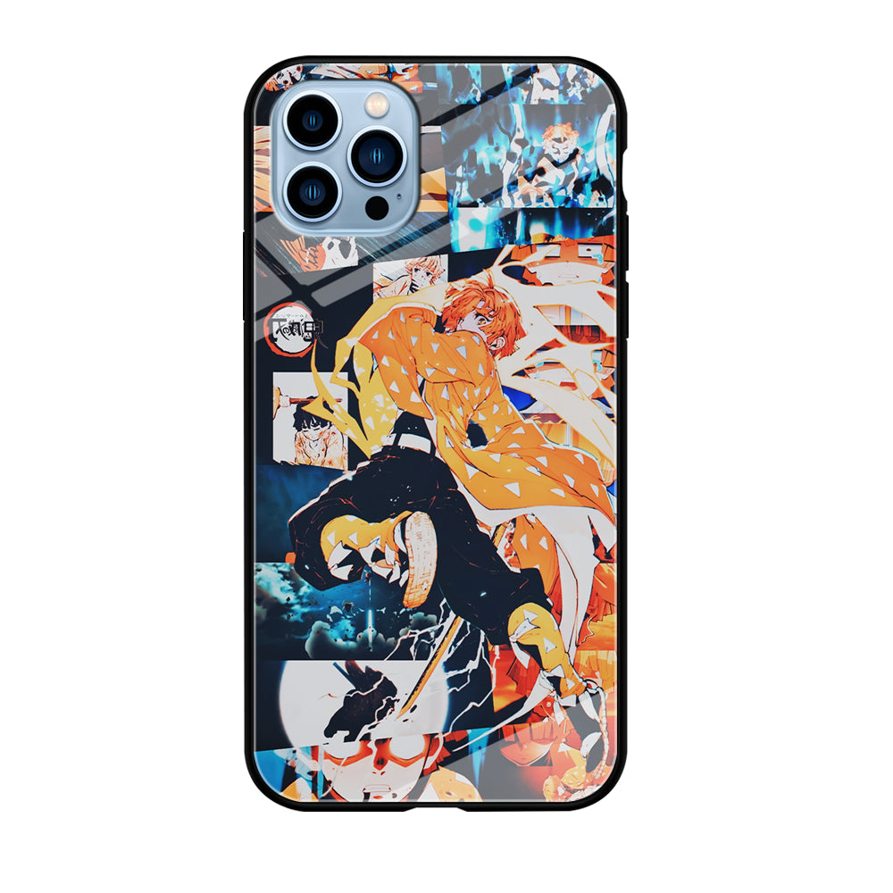 Demon Slayer Zenitsu Aesthetic iPhone 12 Pro Case