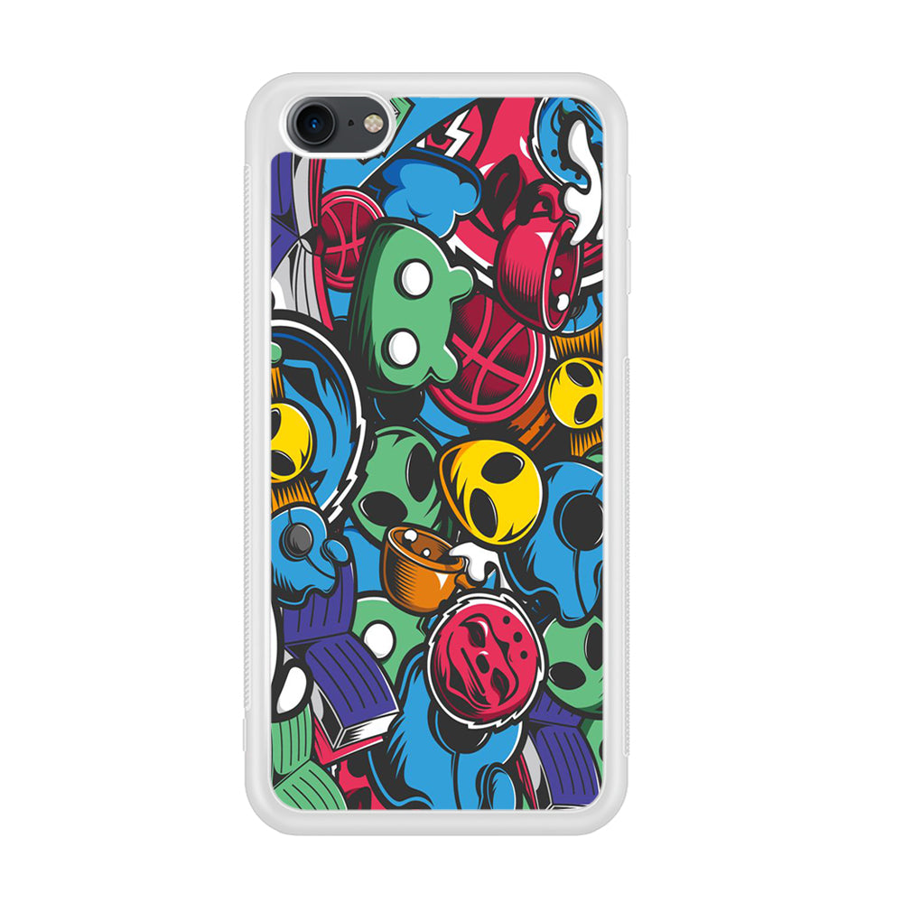 Doodle 001 iPod Touch 6 Case