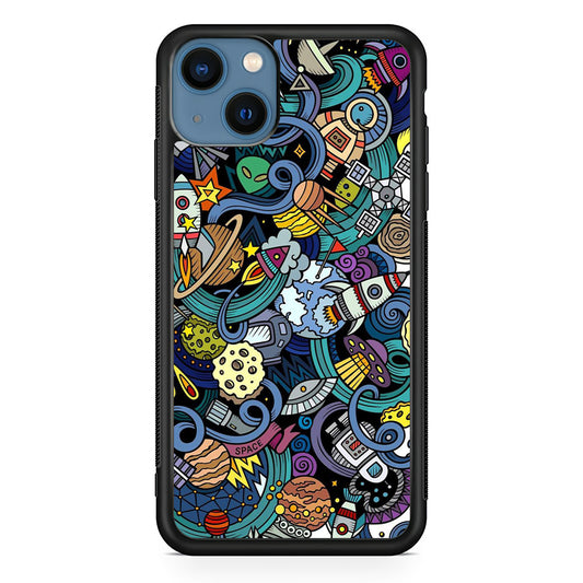 Doodle 002 iPhone 13 Mini Case