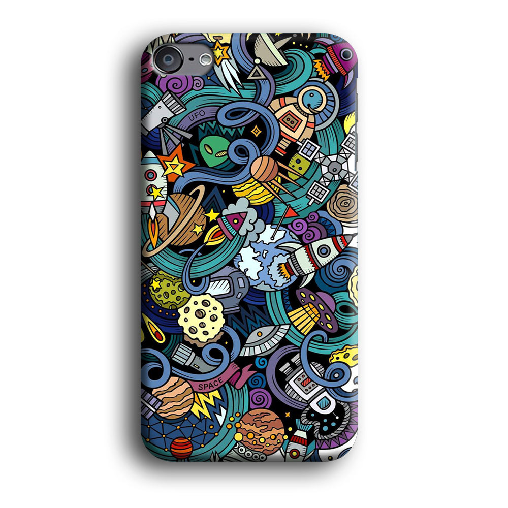 Doodle 002 iPod Touch 6 Case