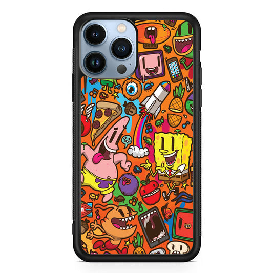 Doodle Art 005 iPhone 13 Pro Case