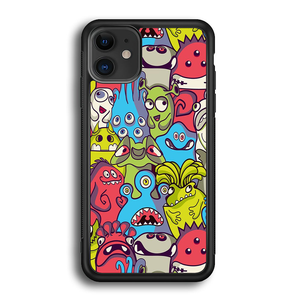 Doodle Art 006 iPhone 12 Case