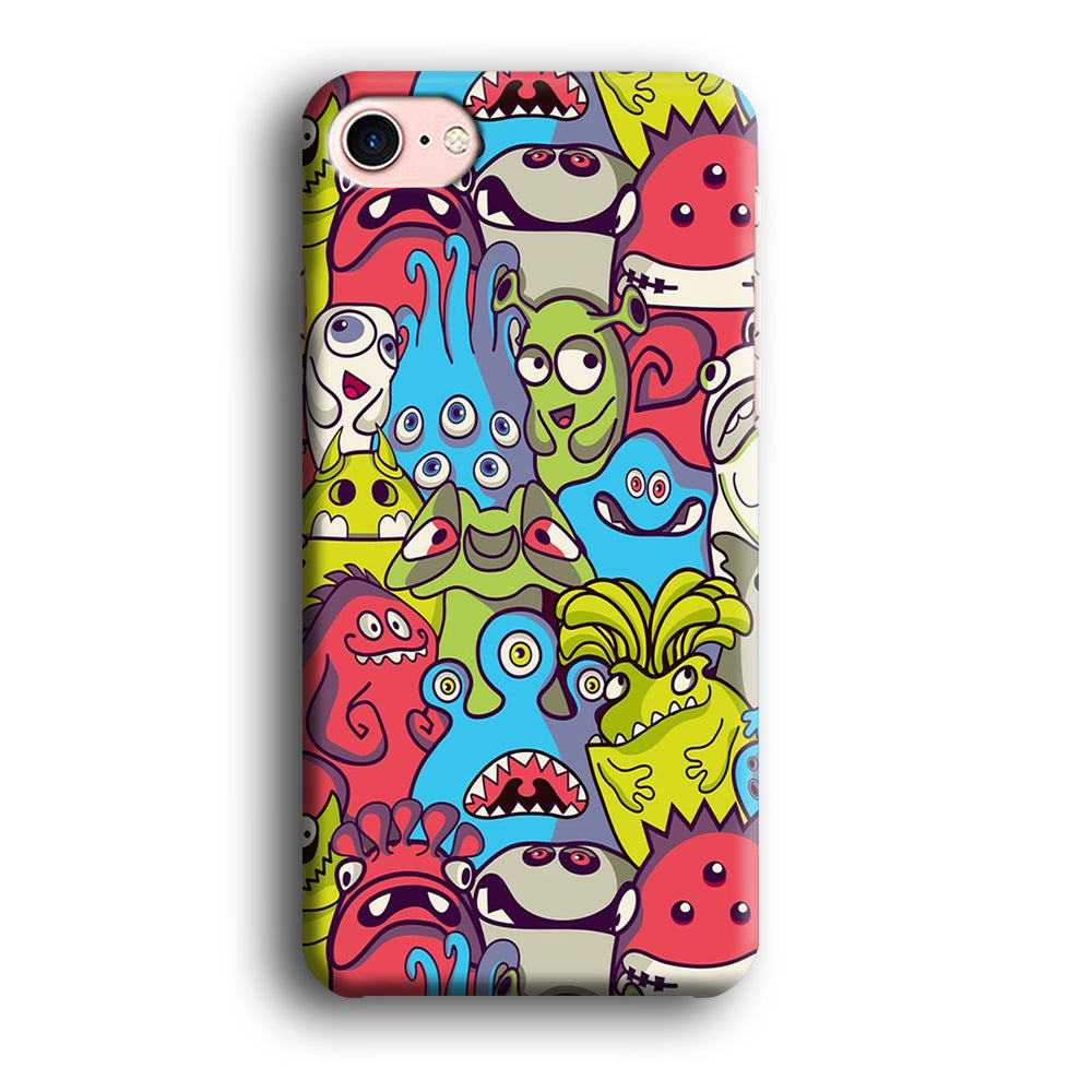 Doodle Art 006 iPhone 7 Case