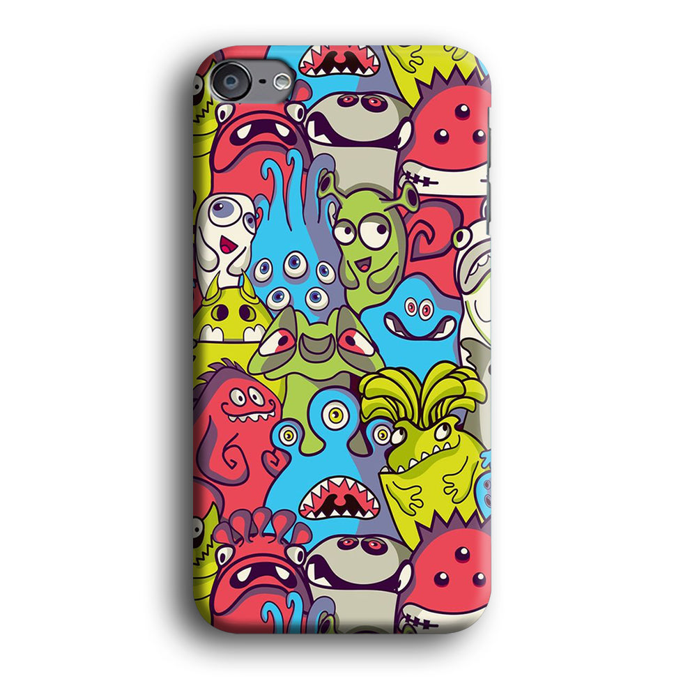 Doodle Art 006 iPod Touch 6 Case