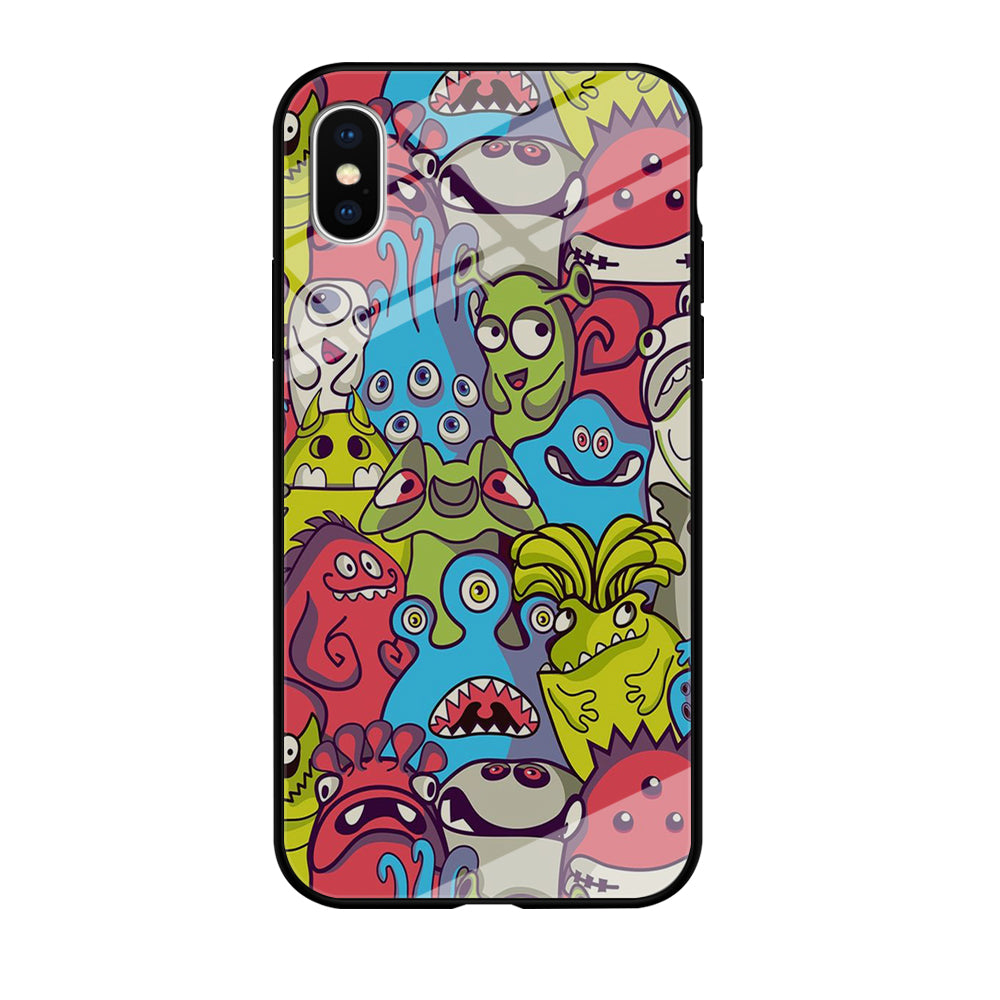 Doodle Art 006 iPhone Xs Case