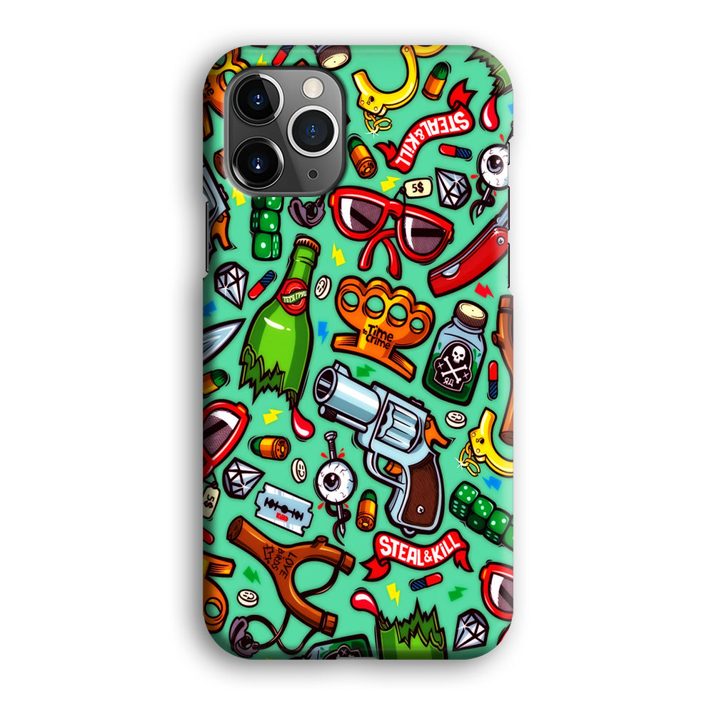 Doodle Sticker Bomb iPhone 12 Pro Max Case