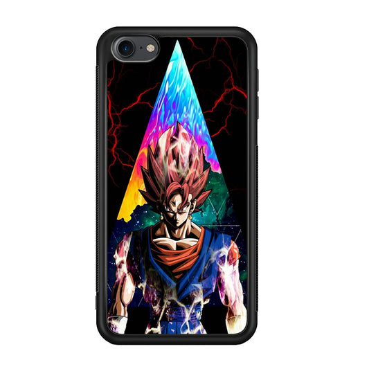Dragon Ball - Goku 004 iPod Touch 6 Case-Phone Case-Rubber White (2D Case)-Altracase