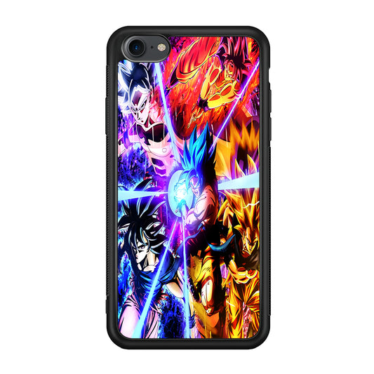 Dragon Ball Super Saiyan Kamehameha iPhone SE 2020 Case