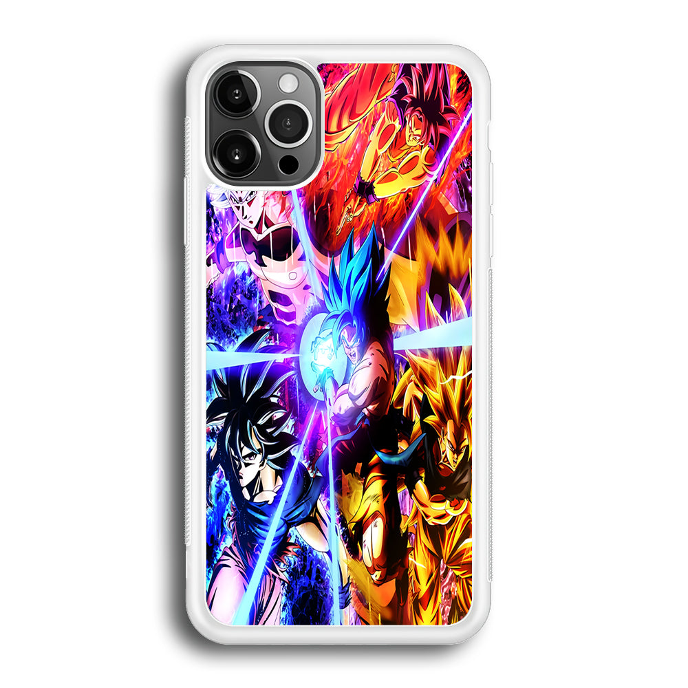 Dragon Ball Super Saiyan Kamehameha iPhone 12 Pro Case