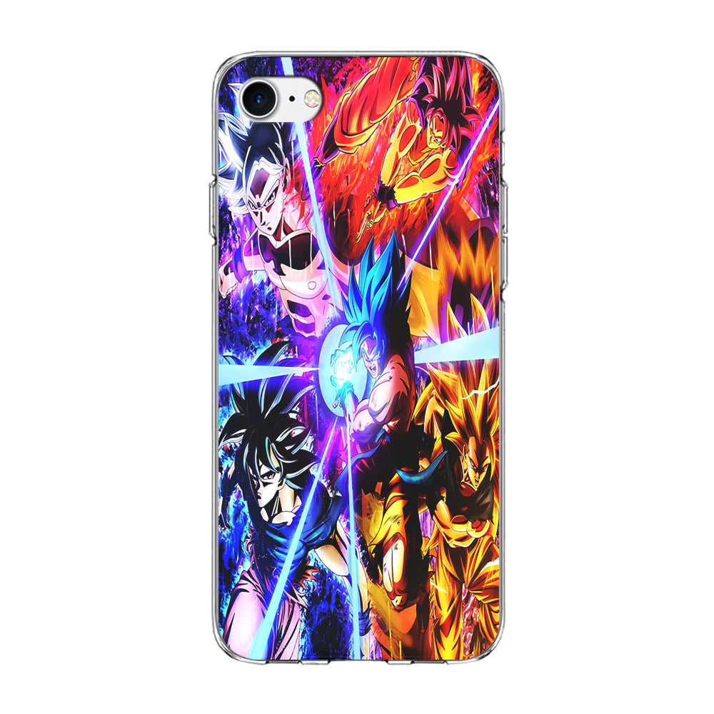 Dragon Ball Super Saiyan Kamehameha iPhone 8 Case