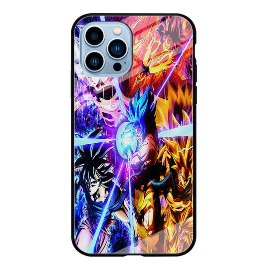 Dragon Ball Super Saiyan Kamehameha iPhone 14 Pro Case