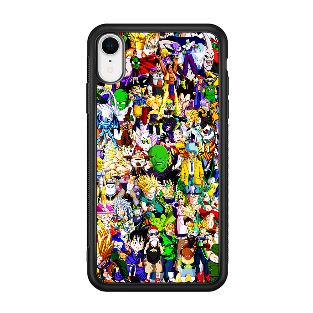 Dragon Ball Z All Characters iPhone XR Case