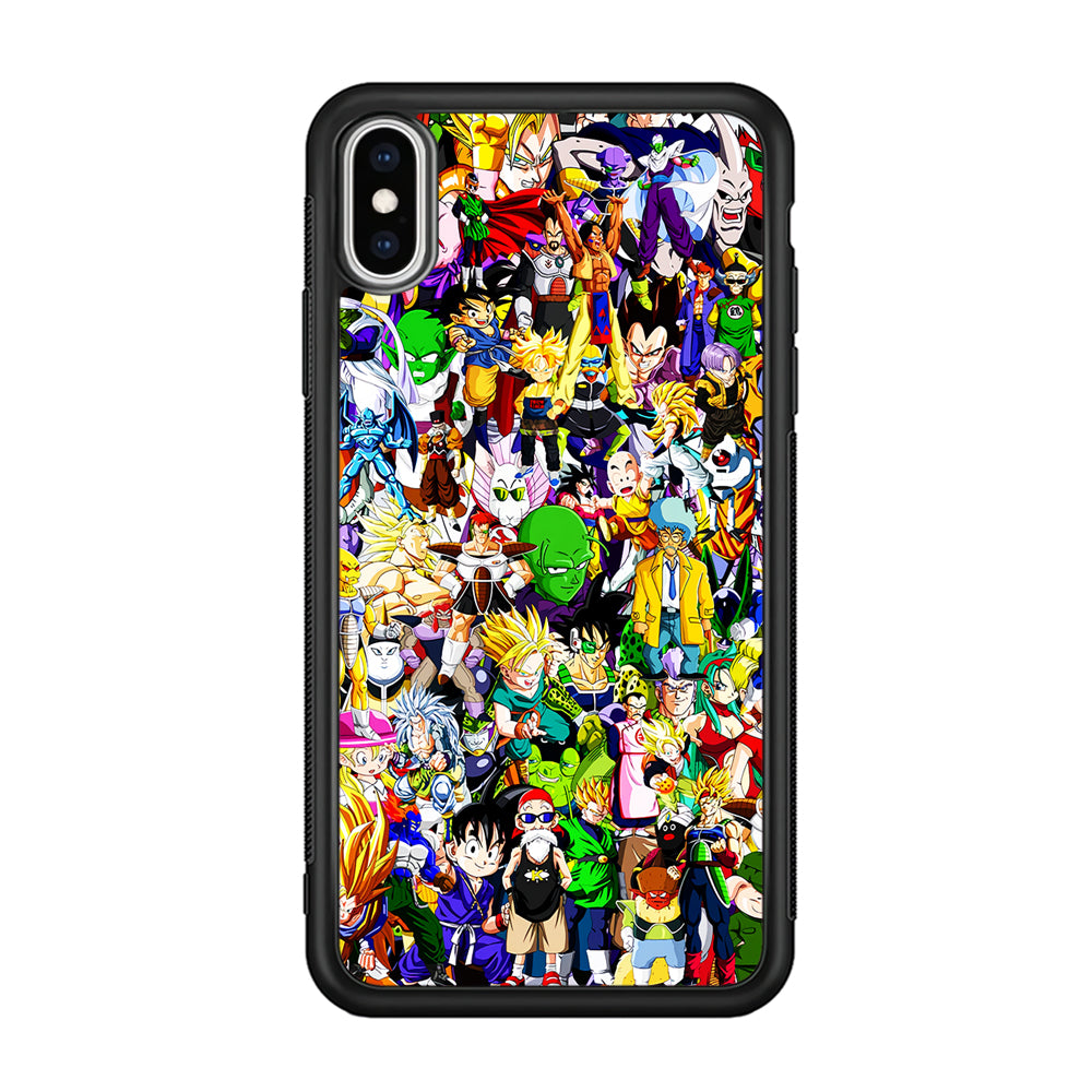 Dragon Ball Z All Characters iPhone Xs Max Case