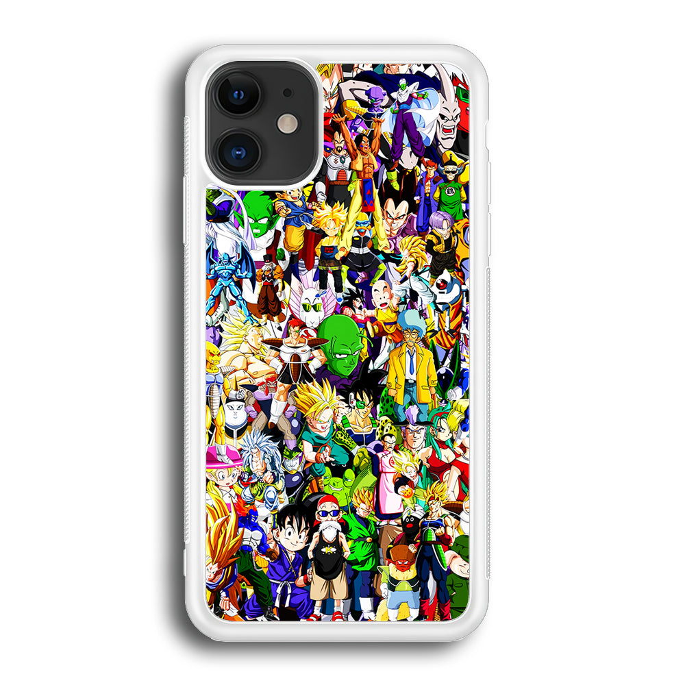 Dragon Ball Z All Characters iPhone 12 Case