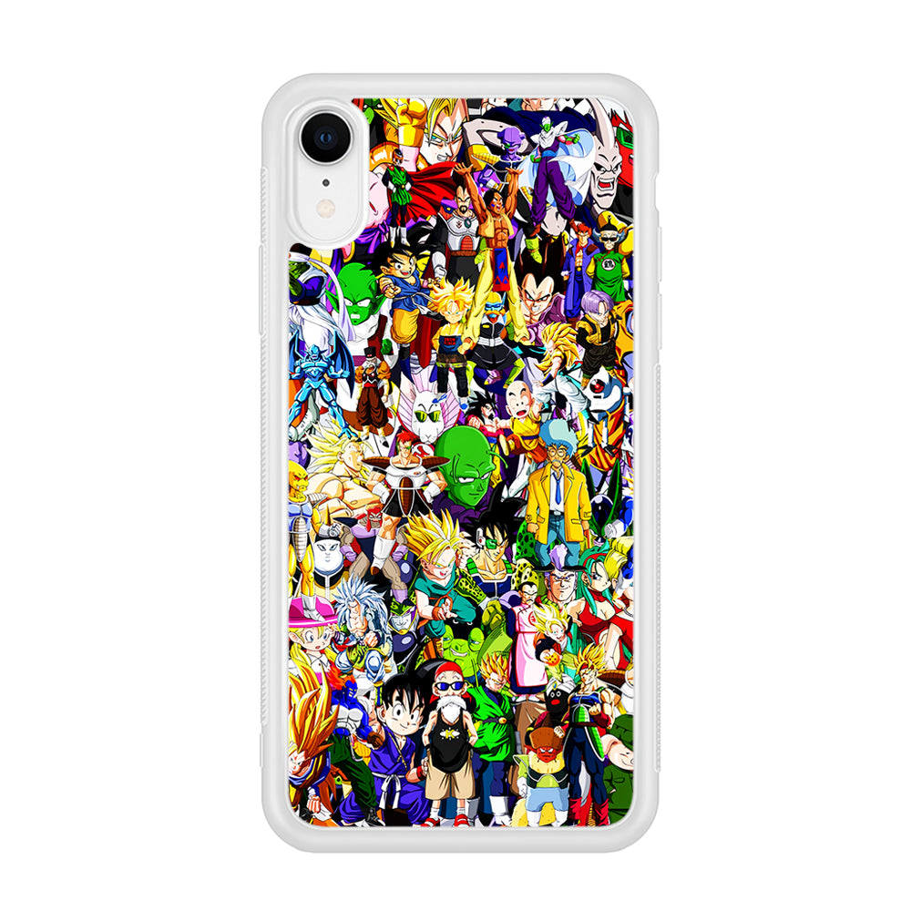 Dragon Ball Z All Characters iPhone XR Case