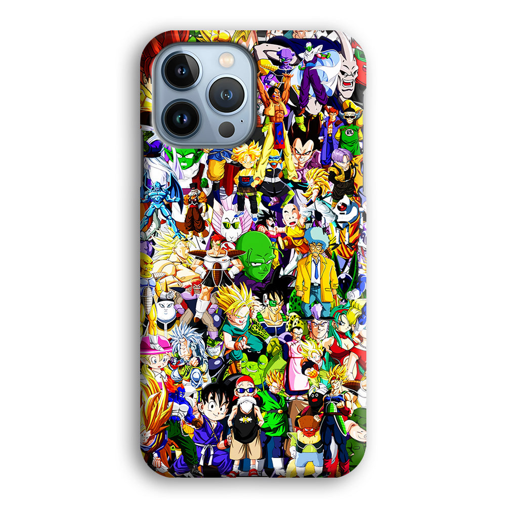 Dragon Ball Z All Characters iPhone 14 Pro Case