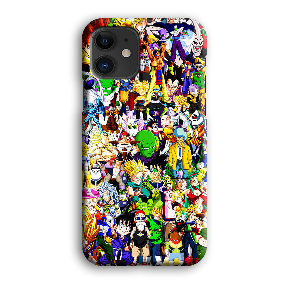 Dragon Ball Z All Characters iPhone 12 Case