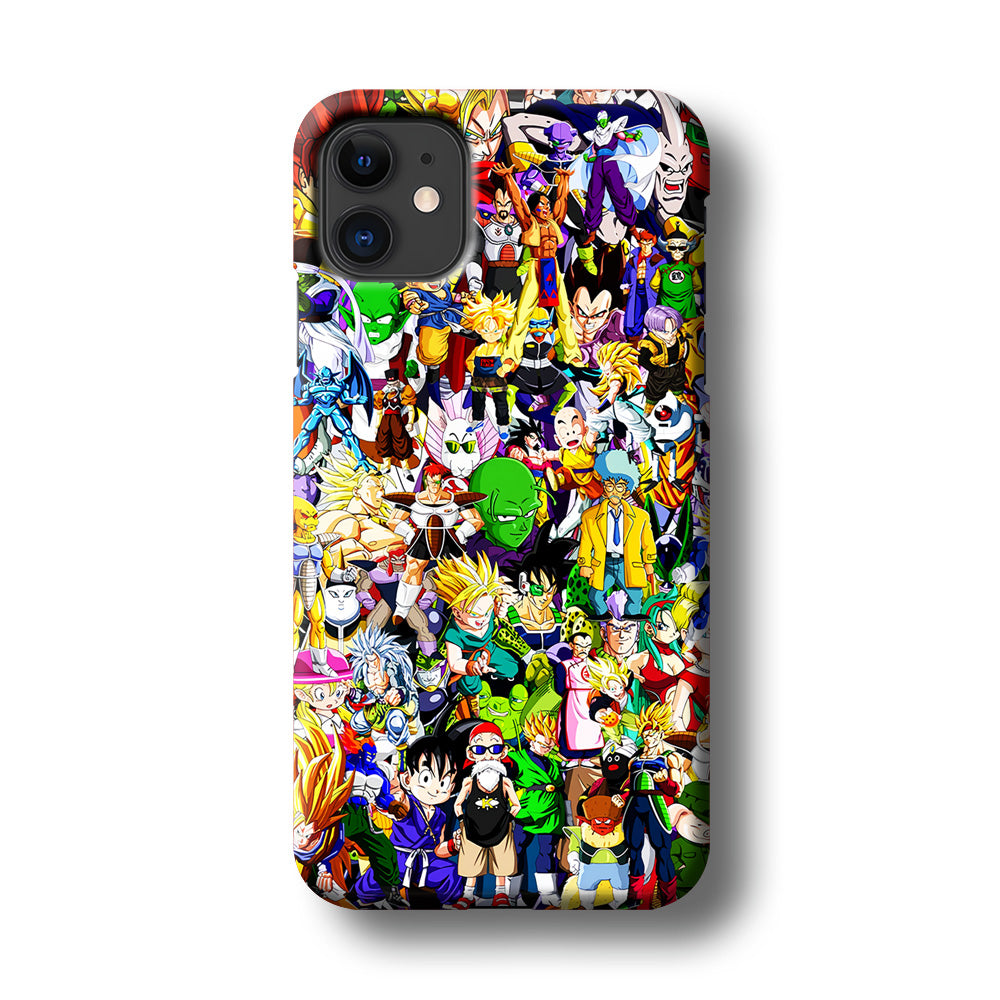 Dragon Ball Z All Characters iPhone 11 Case