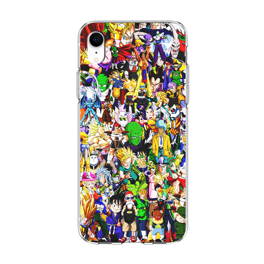 Dragon Ball Z All Characters iPhone XR Case