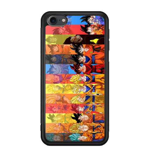 Dragon Ball Z Evolution iPod Touch 6 Case-Phone Case-Rubber White (2D Case)-Altracase