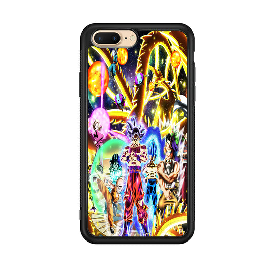 Dragon Ball Z Galaxy iPhone 8 Plus Case