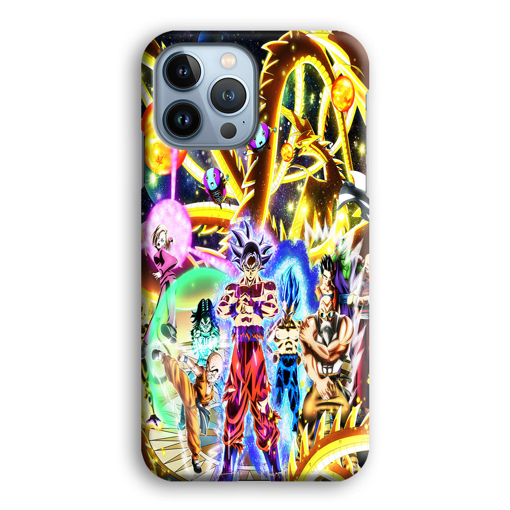 Dragon Ball Z Galaxy iPhone 14 Pro Max Case