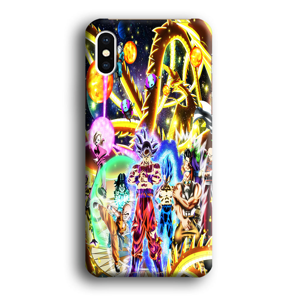 Dragon Ball Z Galaxy iPhone Xs Case