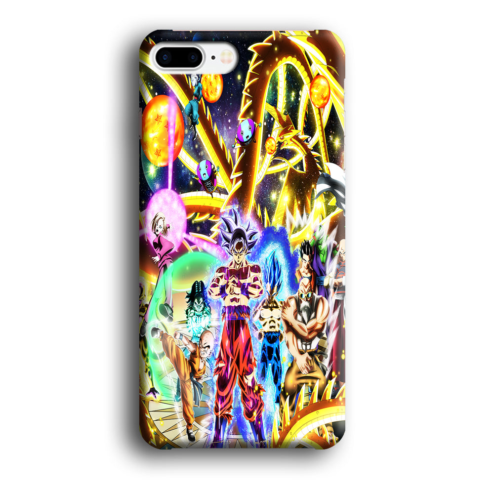 Dragon Ball Z Galaxy iPhone 8 Plus Case