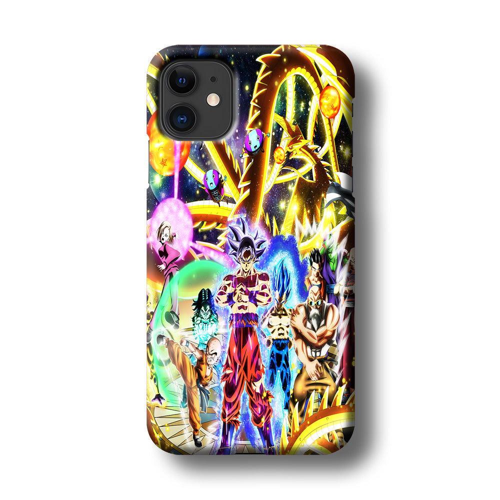 Dragon Ball Z Galaxy iPhone 11 Case