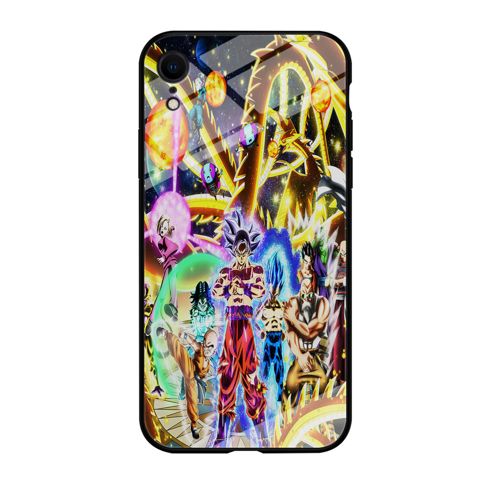 Dragon Ball Z Galaxy iPhone XR Case