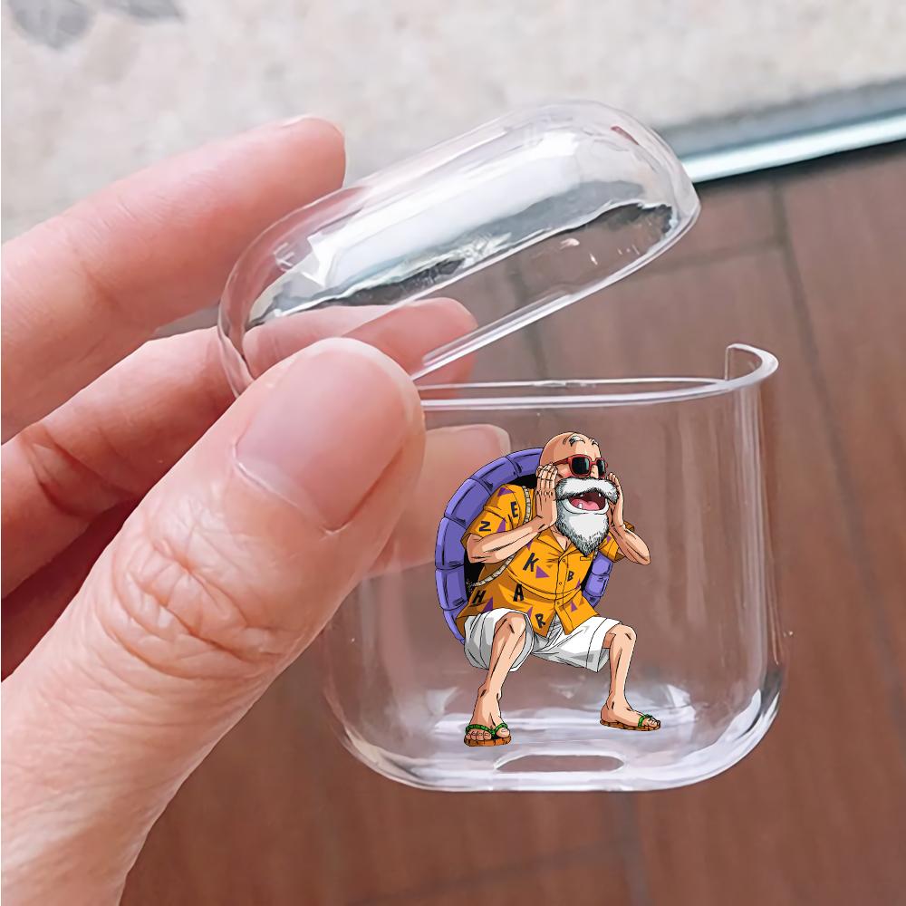 Dragon Ball Master Roshi Hard Plastic  Protective Clear Case Cover For Apple Airpods