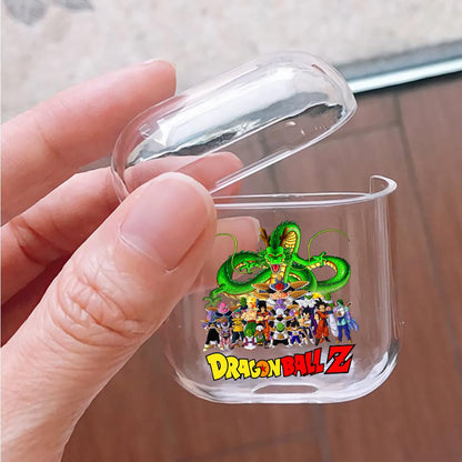 Dragon Ball Z Family Hard Plastic Protective Clear Case Cover For Apple Airpods